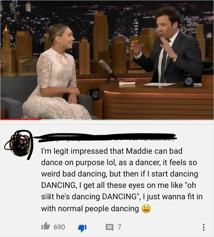 Maddie Ziegler With Jimmy Kimmel