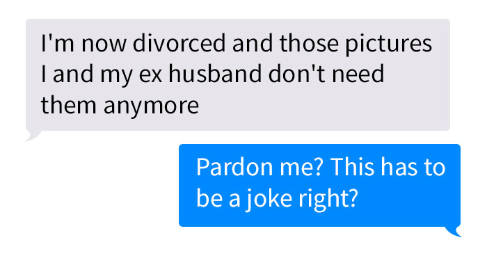 “You Will Be Hearing From My Lawyer”: Woman Demands A Refund From Her Wedding Photographer After She Gets Divorced