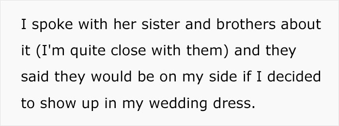 "[Am I The Jerk] For Ignoring What My Fianc&eacute;e's Parents Wanted And Wore My Wedding Dress To Her Funeral?"