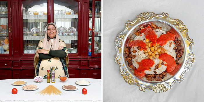 Fifi, 62, Egypt: Kuoshry (Pasta, Rice And Legumes Pie)