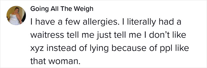 "Go Ahead And Call 911 Just In Case": Server Confused As A Woman Claiming She's 'Allergic' To Seafood Decides To Order Seafood Pasta "Go Ahead And Call 911 Just In Case": Server Confused As A Woman Claiming She's 'Allergic' To Seafood Decides To Order Seafood Pasta