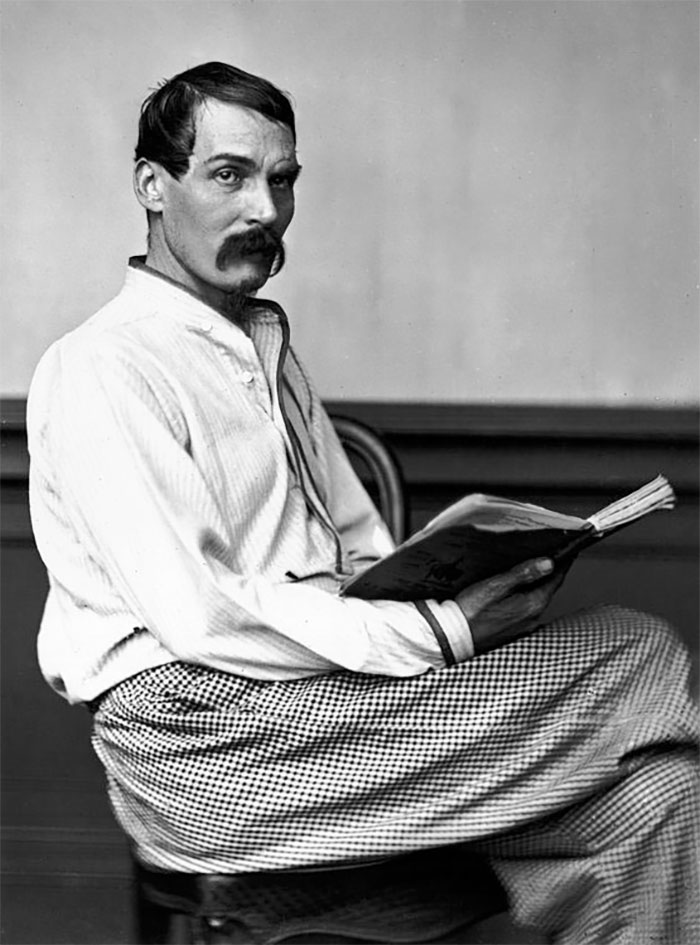 black and white Richard Francis Burton portrait