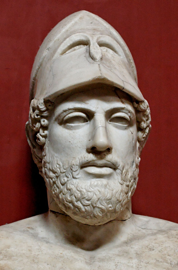 Sculpture Pericles head