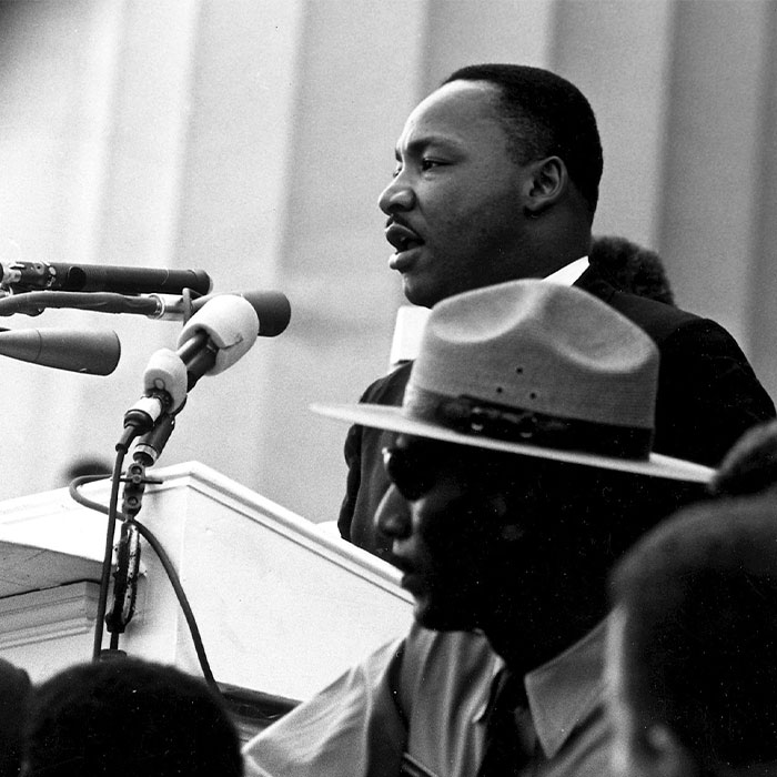 Martin Luther King, Jr speaking