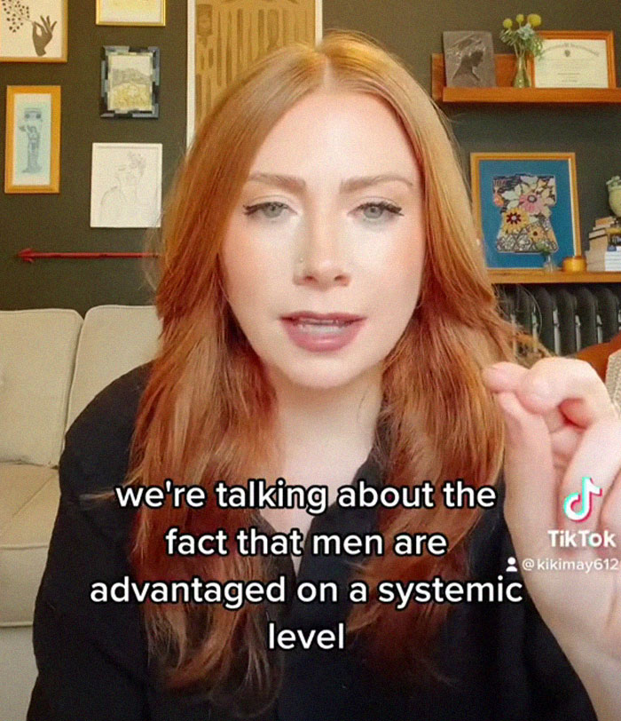 Woman Explains How Ridiculous "Female Privilege" Claims Sound When You Check In With Reality