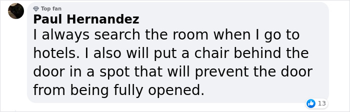 "I Will Never Stop Doing My Hotel Security Search": Woman Shows Her Security Routine To Teach Others "I Will Never Stop Doing My Hotel Security Search": Woman Shows Her Security Routine To Teach Others