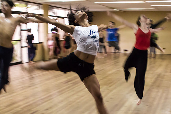 People enjoying a lively dance class, showcasing fun hobbies.