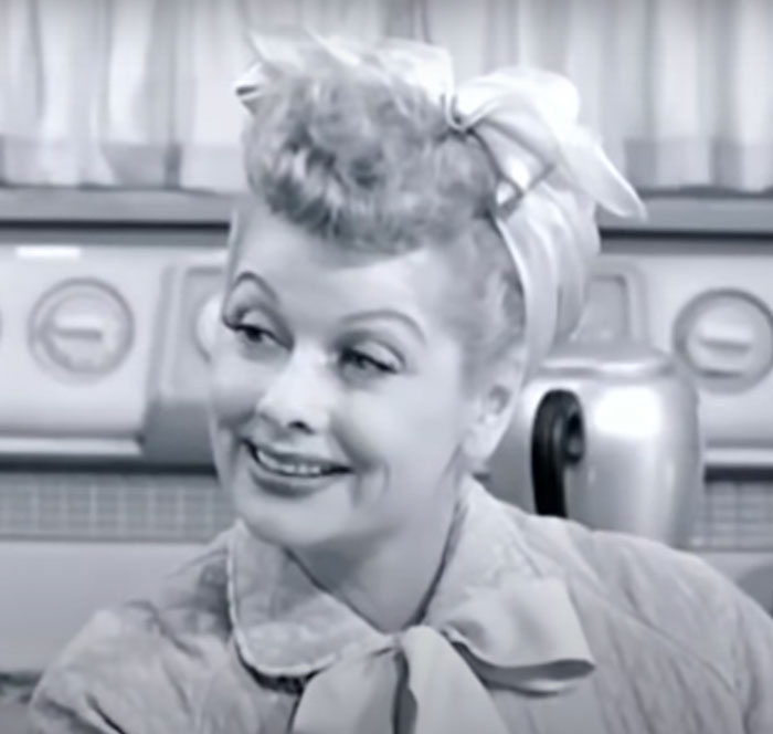 Lucy Ricardo smiling 