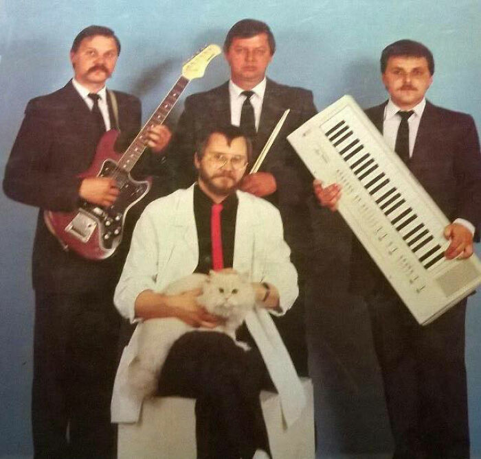 "Is It Ok If My Friend Lloyd Joins The Band" Sure, What Instrument Does He Play? "The Cat"