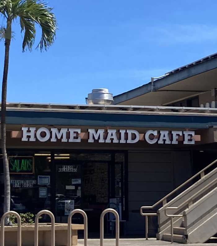 Shucks, Wouldn’t You Know It, We’re On Vacation And Only Have Our Holiday Maid With Us