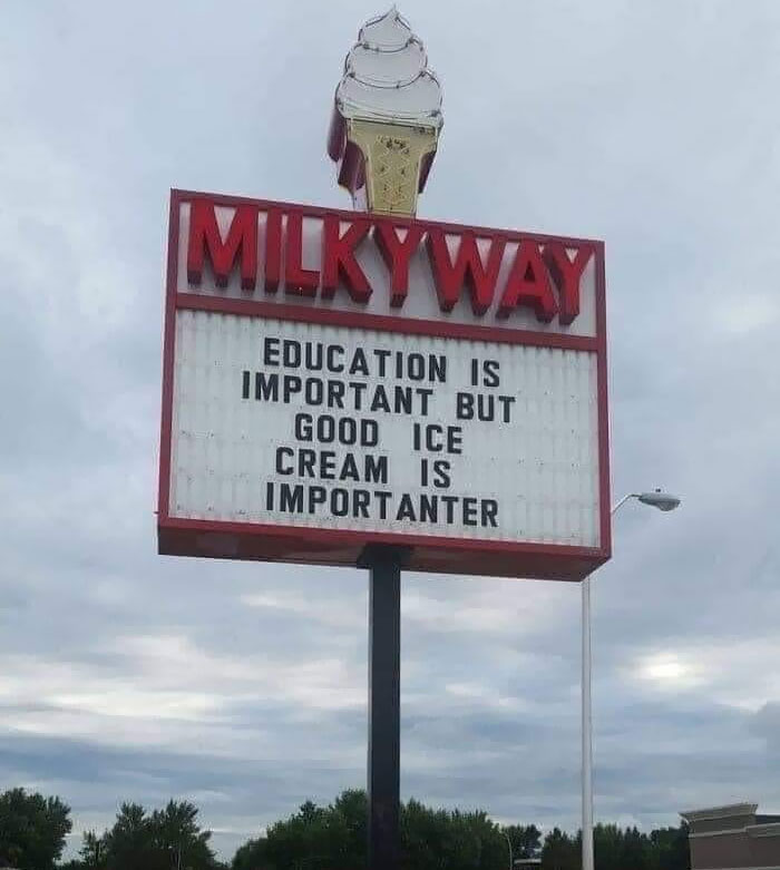 Let's Face It: Ice Cream Is Importanter. Also Deliciouser