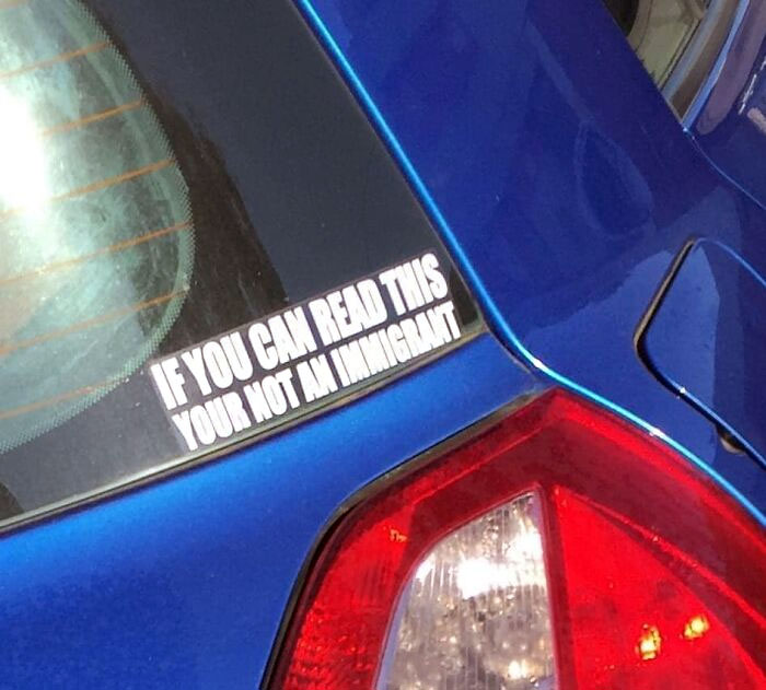 Why Are Racists So Bad At English?