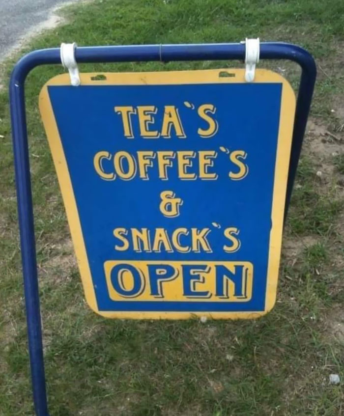 Sadly, They Paid Dollar's For That Sign