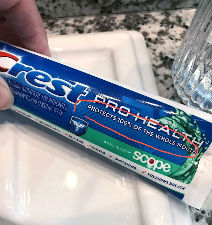 100% Of The Whole Mouth, Is This Redundant? Granted It's Early And I Haven't Had My Coffee Yet And Have A Slight Headache But Still