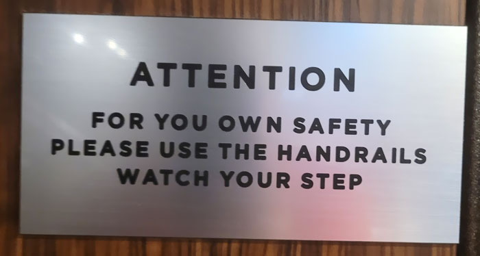 Build A $1.2 Billion Cruise Ship And Save A Few Dollars By Failing To Proofread Signage For 75+ Plaques. Priceless