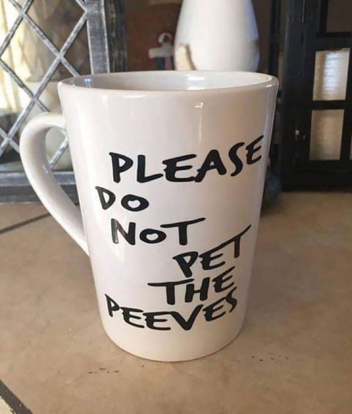 Does Anyone Else Feel Peevish About This Post?