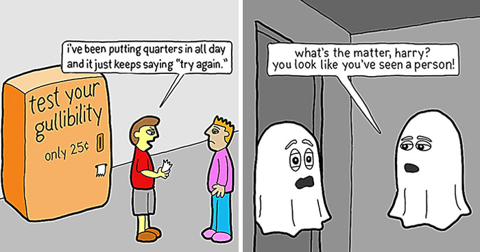 Here Are 24 Of My Funny Single Panel Comics