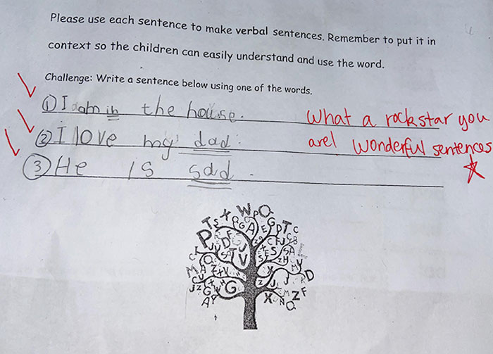 The Compliment My Little Brother Got From His Teacher After Some Sentences