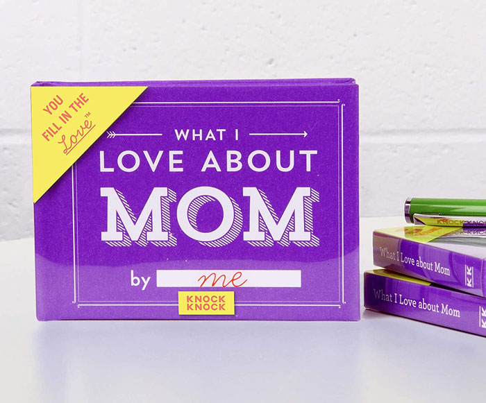 What I Love About Mom Fill In The Love Book