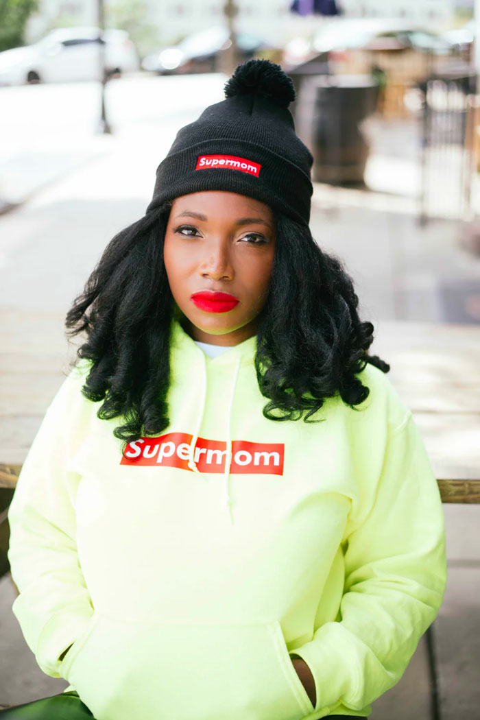 Neon Supermom Hoodie