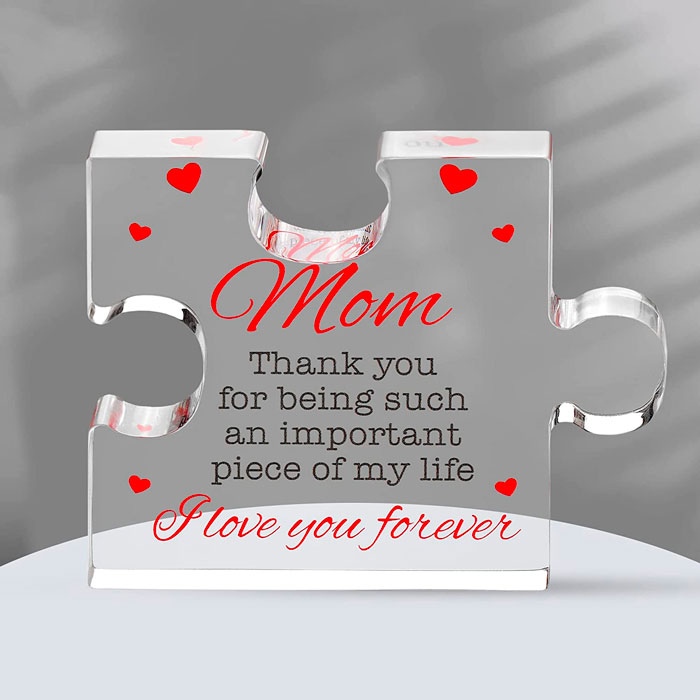 Engraved Acrylic Block Puzzle