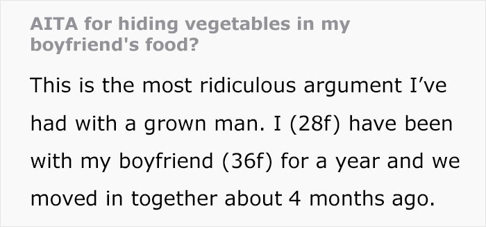 &ldquo;He&rsquo;s Been Feeling A Lot Better The Past Few Months&rdquo;: Boyfriend Explodes After He Finds Out His GF Has Been Making His Food Healthier