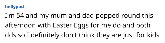 Woman Is Upset Her Mom Only Bought An Easter Egg For One Of Her Grandchildren, The Internet's Opinion Is Divided Woman Is Upset Her Mom Only Bought An Easter Egg For One Of Her Grandchildren, The Internet's Opinion Is Divided