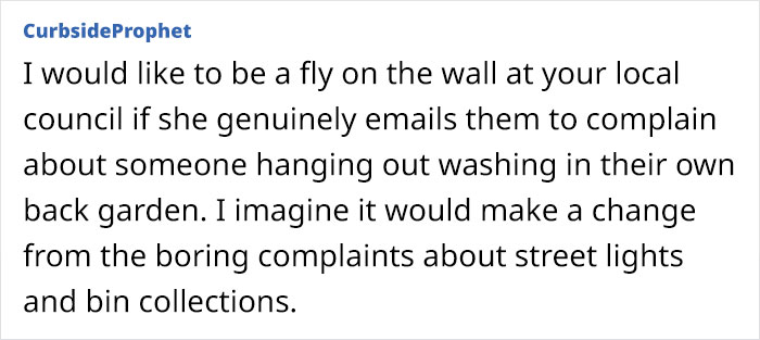 New Neighbor Causes Havoc In The Neighborhood By Complaining About Everything, From Hanging Laundry To People Cooking With Their Windows Open
