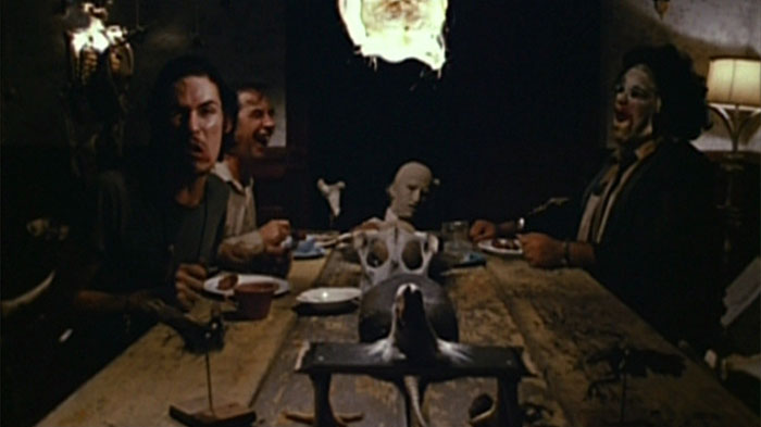 People laughing at the table 