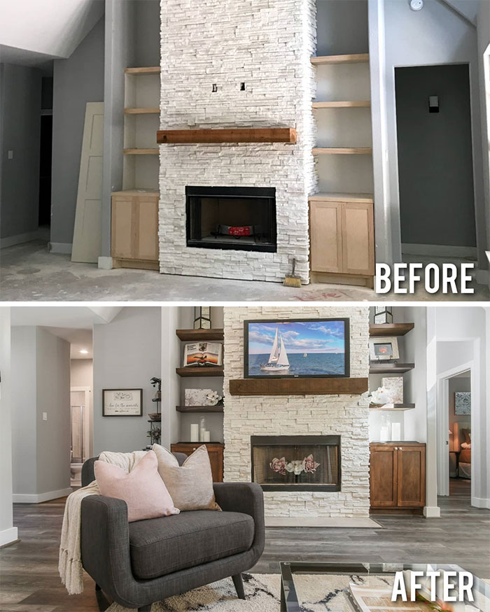 Beautiful Bedroom Before&after! By: @flygirlhsr