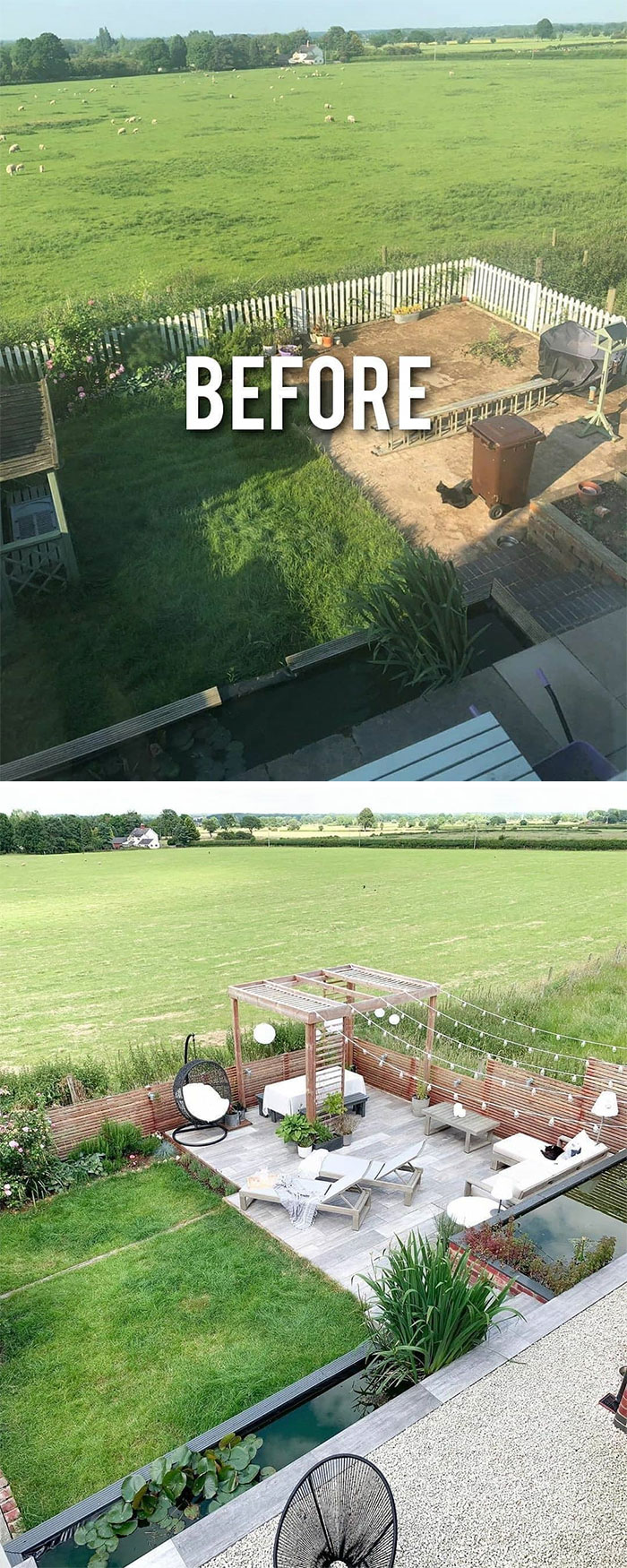 Swipe ➡️ Check Out This #backyard Transformation! By: @lustliving