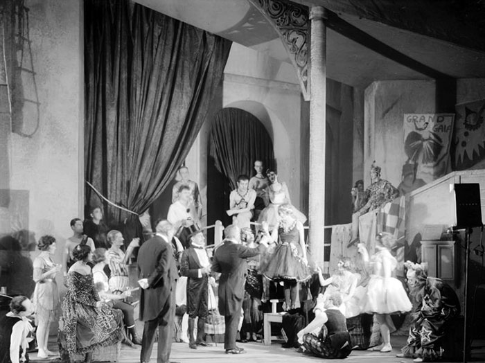 Scene From "He Who Gets Slapped" Garrick Theatre In NYC