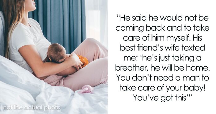 Wife Is Lost And Confused After Her Husband Leaves Her And Their Baby 10 Days After Her C-Section To Stay With His Friends