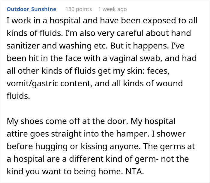 Husband Sleeps On The Couch Because His Gynecologist Wife Won&rsquo;t Shower Before Bed, Asks The Internet If He&rsquo;s A Jerk