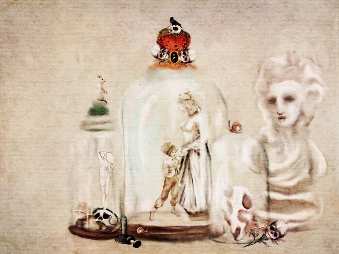 My New Illustrations For Horror Rpg 'Blackwater Manor' (5 Pics)