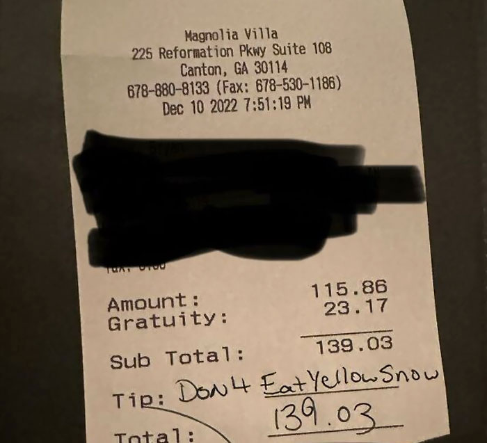 I Appreciate The Extra Tip