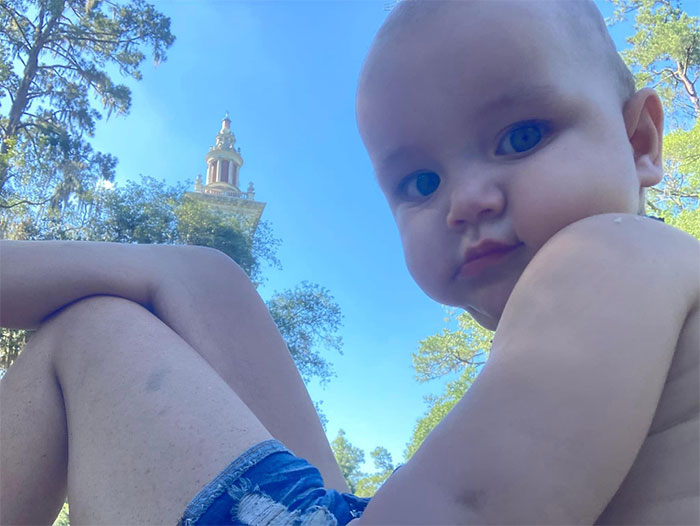 Enjoying The Florida Folk Festival Last Spring With My Son But It Seems As Though The Music Merged Us Again, For Just A Moment Idk