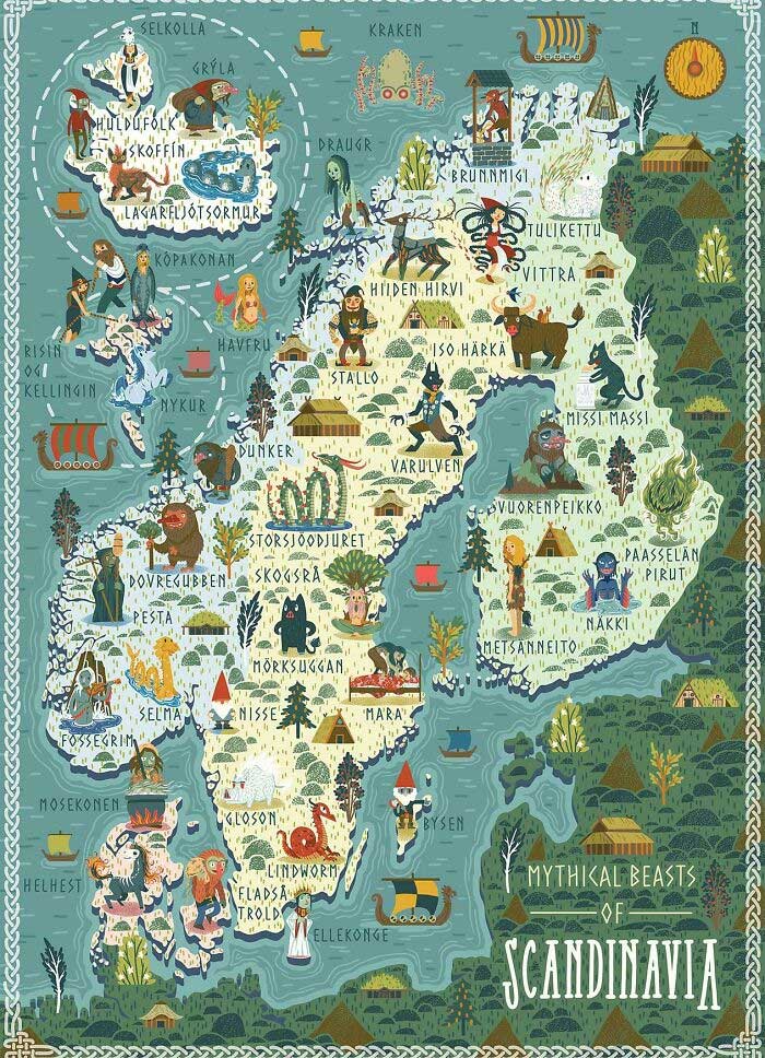 Mythical Beasts Of Scandinavia