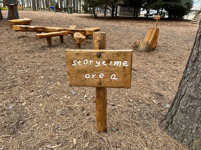 Saw This At A Local Park Today And Knew I Had To Snap A Pic To Share