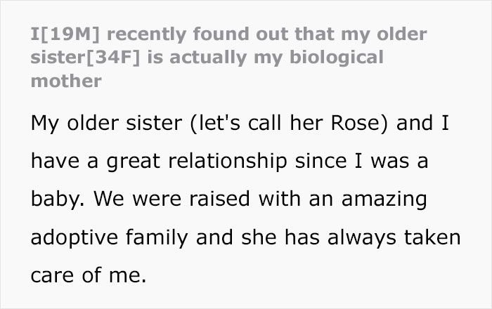 "I Connected The Dots": 19-Year-Old Seeks Online Advice After Discovering His Sister Lied About Her Identity For Years