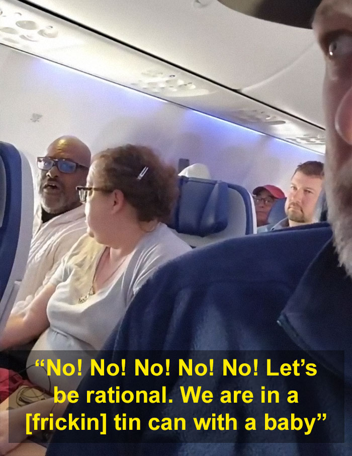 Angry Man Gets Everyone Deplaned After Throwing A Rage Tantrum Over A Crying Baby