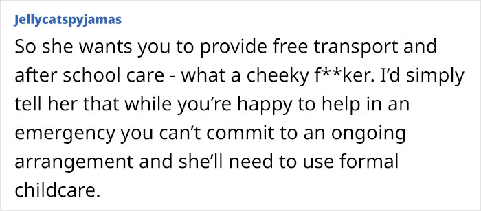 Neighbor Expects This Pregnant Mom To Be A Personal Driver For Their Anxious Son Neighbor Expects This Pregnant Mom To Be A Personal Driver For Their Anxious Son
