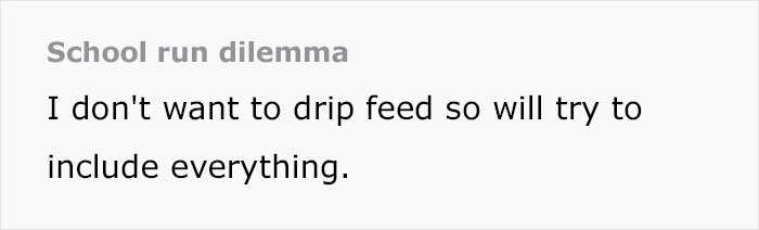 Neighbor Expects This Pregnant Mom To Be A Personal Driver For Their Anxious Son Neighbor Expects This Pregnant Mom To Be A Personal Driver For Their Anxious Son