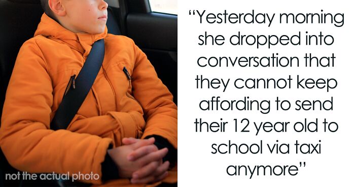 Neighbor Expects This Pregnant Mom To Be A Personal Driver For Their Anxious Son