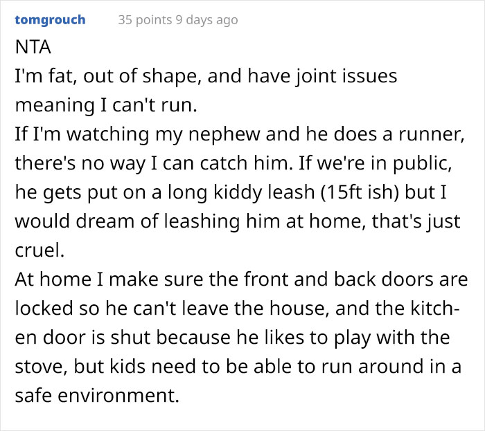&ldquo;Am I The Jerk For Telling My Sister She Is Too Heavy And Lazy To Watch My Kid?&rdquo;