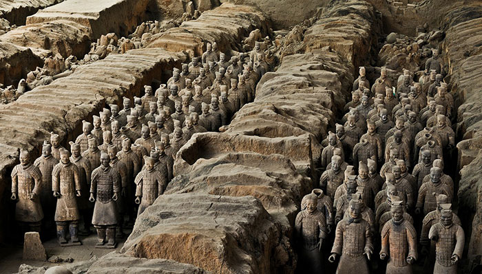 Image of The Terracotta Army statue