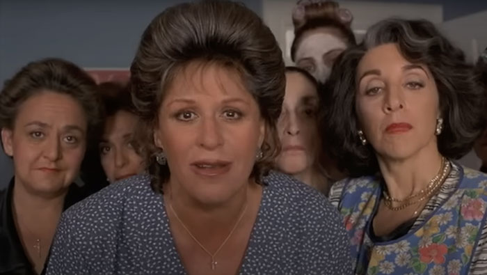 Scene from "My Big Fat Greek Wedding" movie