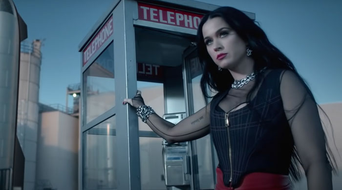 Screen photo from Katy Perry official music video