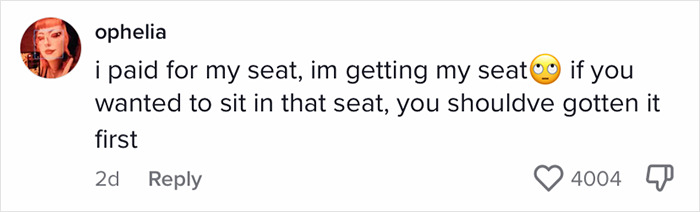 "The Audacity": Passenger Sitting In Seat This Man Has Paid For Tries Suggesting He Sit Elsewhere, He Shuts Her Down "The Audacity": Passenger Sitting In Seat This Man Has Paid For Tries Suggesting He Sit Elsewhere, He Shuts Her Down