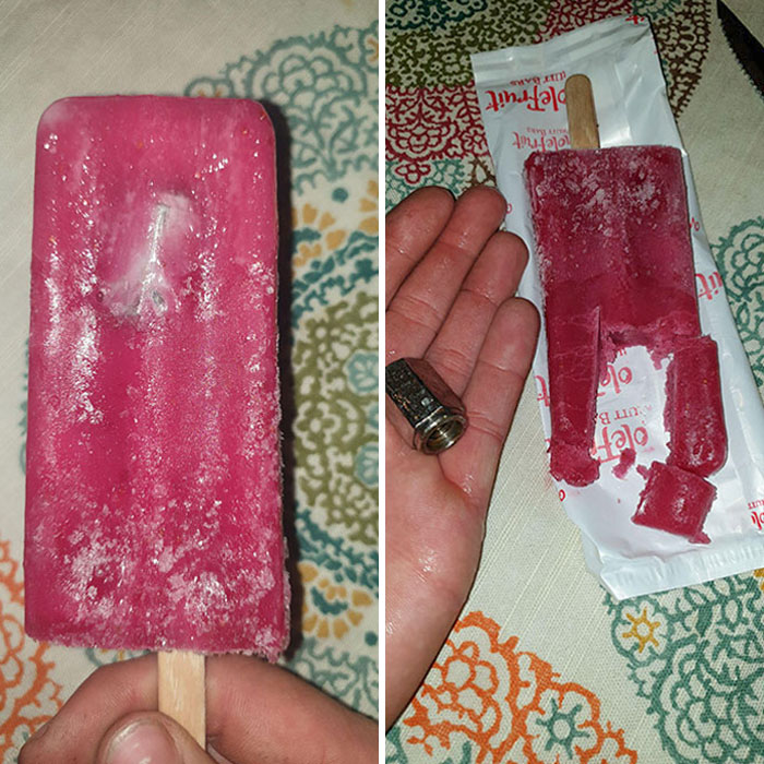 Just Found A Lug Nut In My Fruit Bar